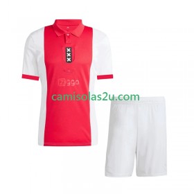 Camisolas de futebol AFC Ajax Anniversary Criança Equipamento Principal 2024/25 Manga Curta